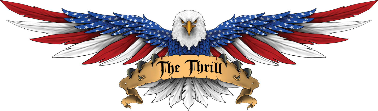 The Thrill — Bill Hynes personal winged eagle logo